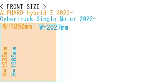 #ALPHARD hybrid Z 2023- + Cybertruck Single Motor 2022-
